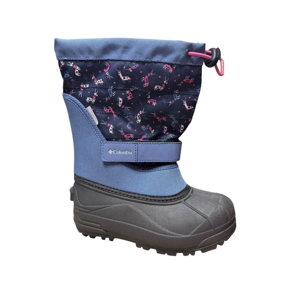 ColumbiaPowderbug Plus II Winter Snow Boots Kids Size 1Y Youth‎ No Box